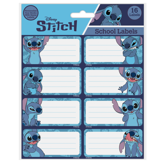 Lilo a Stitch jmenovky na sešity (Stitch)                    