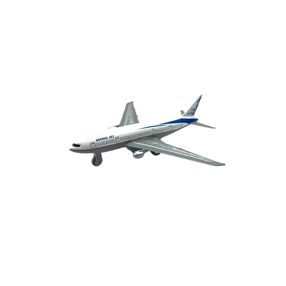 Letadlo civilní kovový model                    