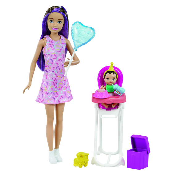 Barbie chůva herní set narozeniny                    