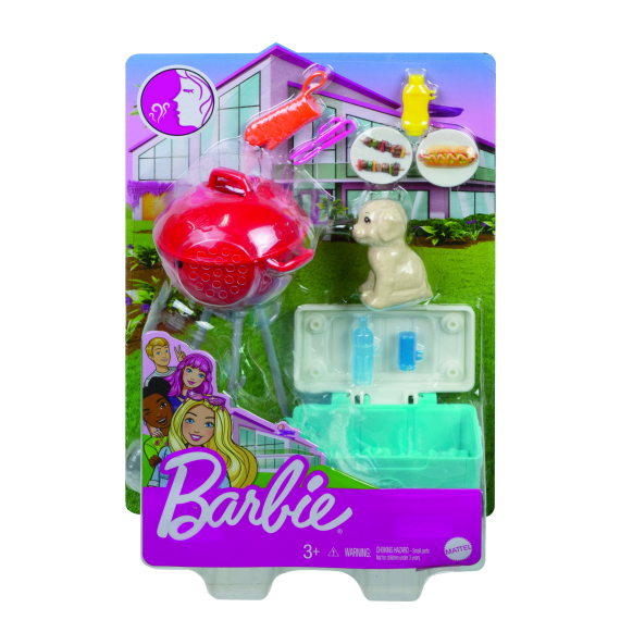 Barbie mini herní set s mazlíčkem                    