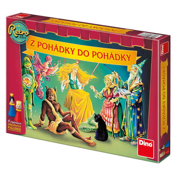 Dětská hra Z pohádky do pohádky retro edice                    