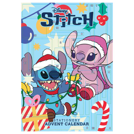 Lilo a Stitch adventní kalendář V2 (papírenský)                    