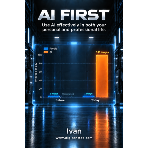 AI FIRST Use AI effectively in both your personal and professional life                    