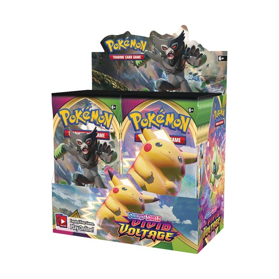 Pokémon kartičky SWSH4 Vivid Voltage Boosters                    