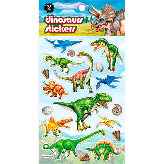 Samolepky dinosauři                    