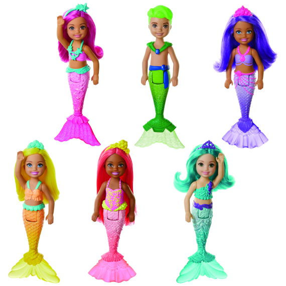 Barbie Chelsea mořská panna                    