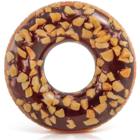 INTEX 56262NP Nafukovací kruh čokoládový donut 1,14m                    