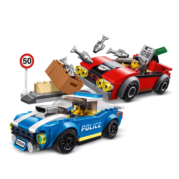 LEGO® City 60242 Policejní honička na dálnici                    