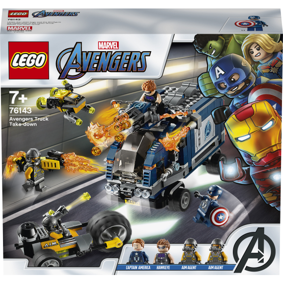 LEGO® Super Heroes 76143 Avengers: Boj o náklaďák                    