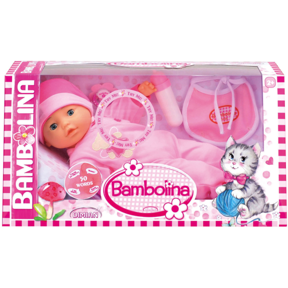 Panenka Bambolina Flora s 50 českými slovy                    