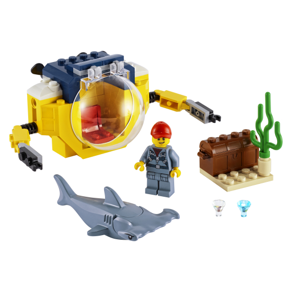 LEGO® City 60263 Oceánská mini ponorka                    