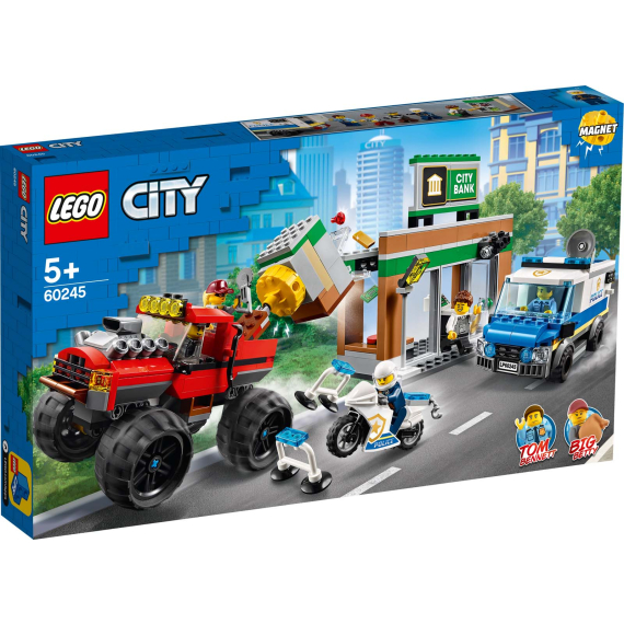 LEGO® City 60245 Loupež s monster truckem                    