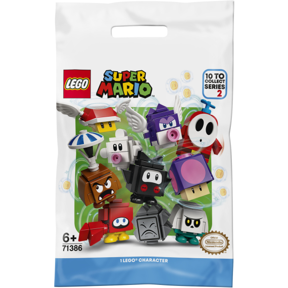 LEGO® Super Mario™ 71386 Akční kostky – 2. série                    