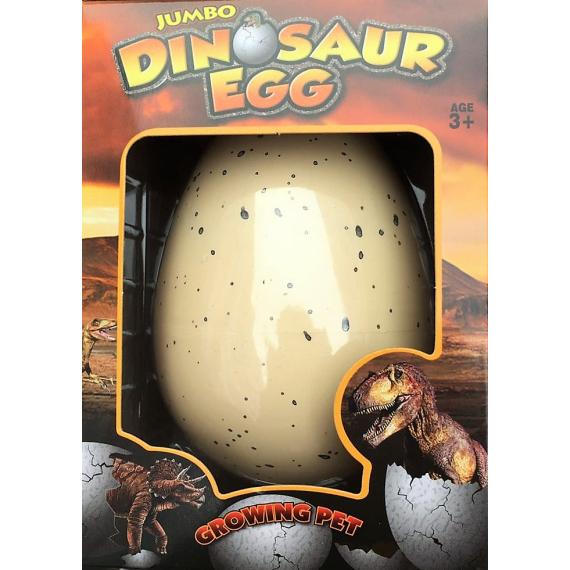 Jumbo vejce s rostoucím dinosaurem                    