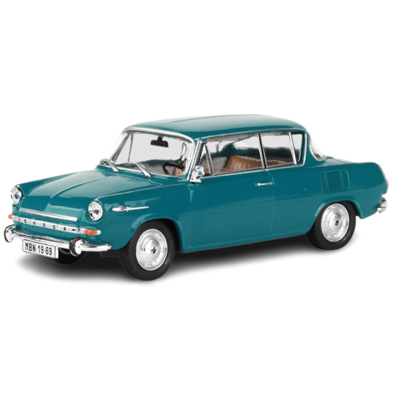 Škoda 1100MBX (1969) 1:43 - Modrozelená Tmavá                    