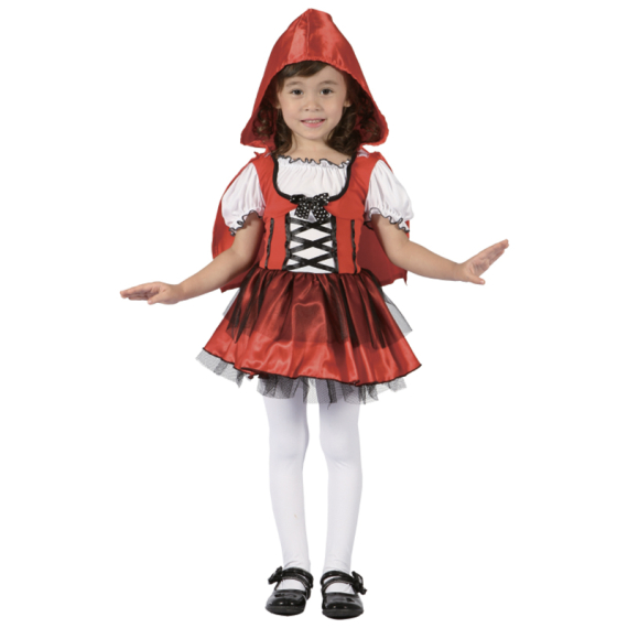 Kostým dívka v červeném,92-104 cm                    