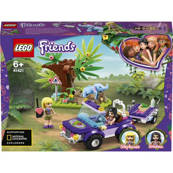 LEGO® Friends 41421 Záchrana slůněte v džungli                    