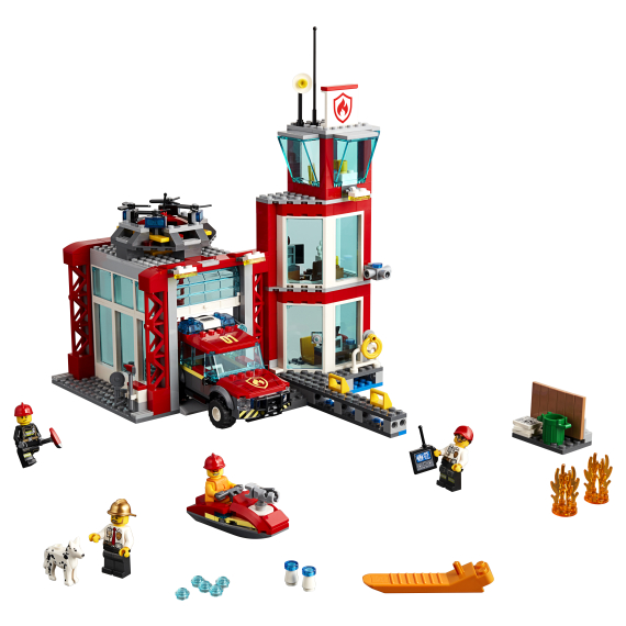 LEGO® City 60215 Hasičská stanice                    