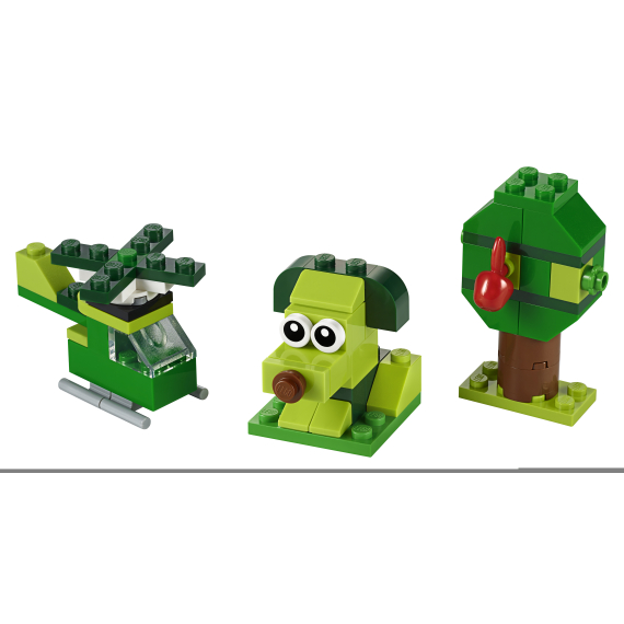 LEGO® Classic 11007 Zelené kreativní kostičky                    