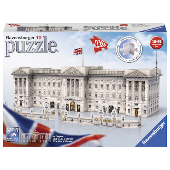 Puzzle 3D Buckinghamský palác 216 dílků                    