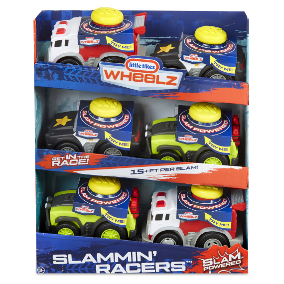 Slammin Racers Bláznivé auto, 3 druhy                    