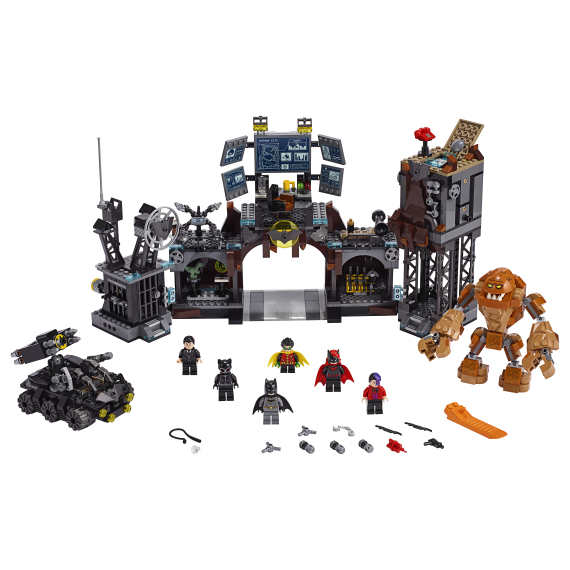 LEGO® Super Heroes 76122 Clayface™ útočí na Batmanovu jeskyni                    