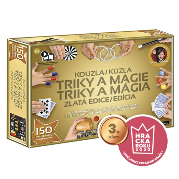 E-shop Kouzla, triky a magie - Zlatá edice, 150 triků