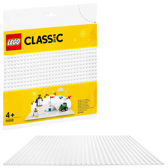 LEGO® Classic 11010 Bílá podložka na stavění                    
