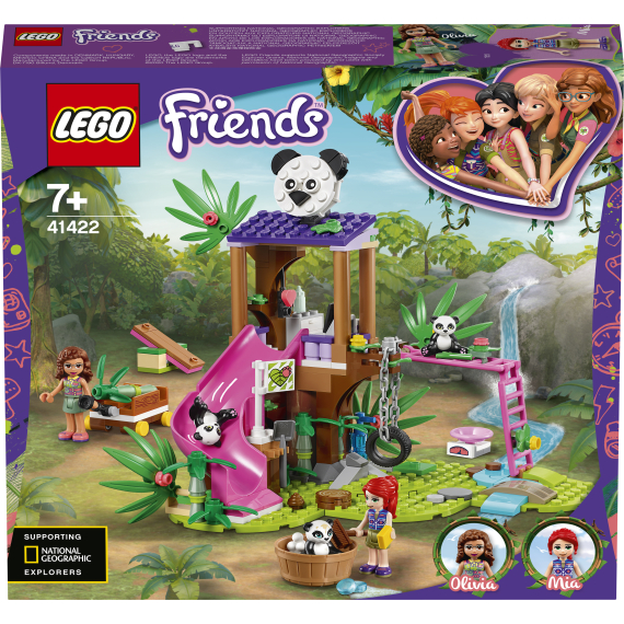 LEGO® Friends 41422 Pandí domek na stromě v džungli                    