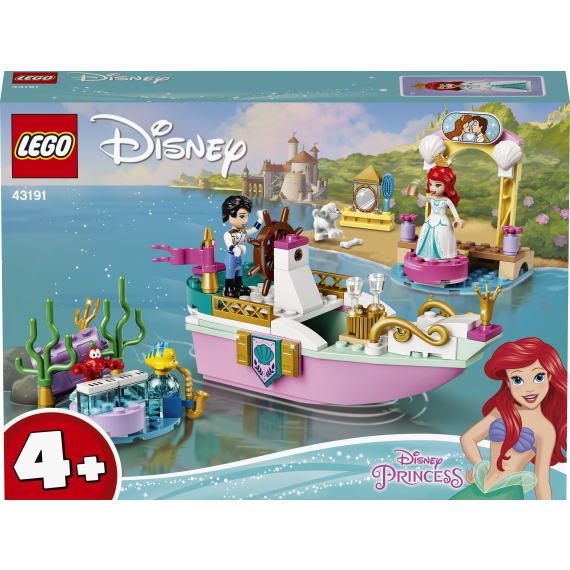 LEGO® Disney Princess 43191 Arielina slavnostní loď                    