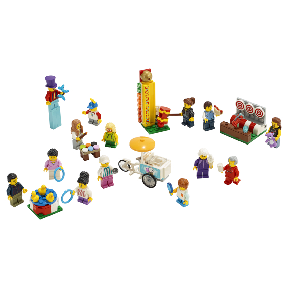LEGO® City 60234 Town Sada postav – Zábavná pouť                    
