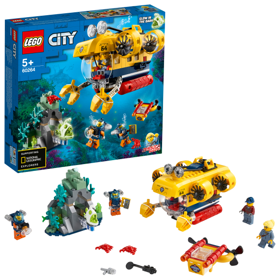 LEGO® City 60264 Oceánská průzkumná ponorka                    