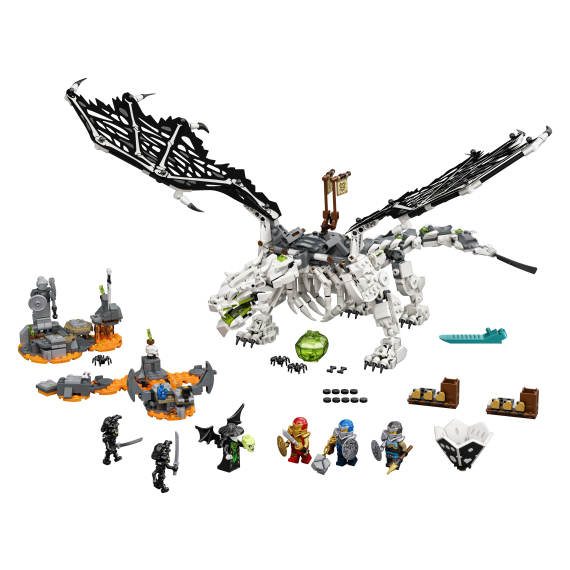 LEGO® Ninjago 71721 Drak Čaroděje lebek                    