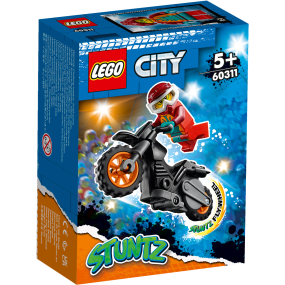 LEGO® City 60311 Ohnivá kaskadérská motorka                    
