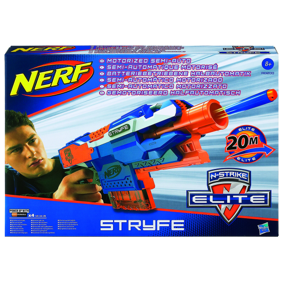 NERF Elite automatická pistole s klipovým zásobníkem                    