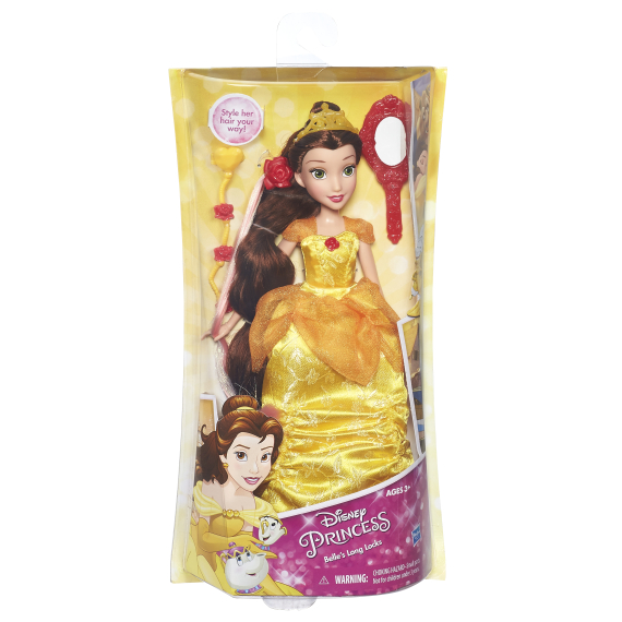 Disney Princess panenka s vlasovými doplňky                    