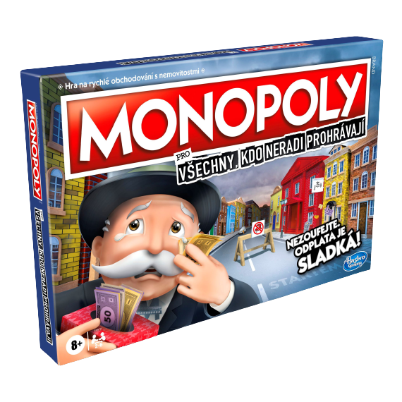 Monopoly pro všechny, kdo neradi prohrávají                    