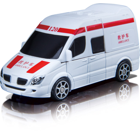 Robocarz 2v1 (Ambulance) - 11,5 cm                    
