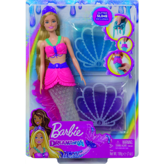 Barbie mořská víla a třpytivý sliz                    