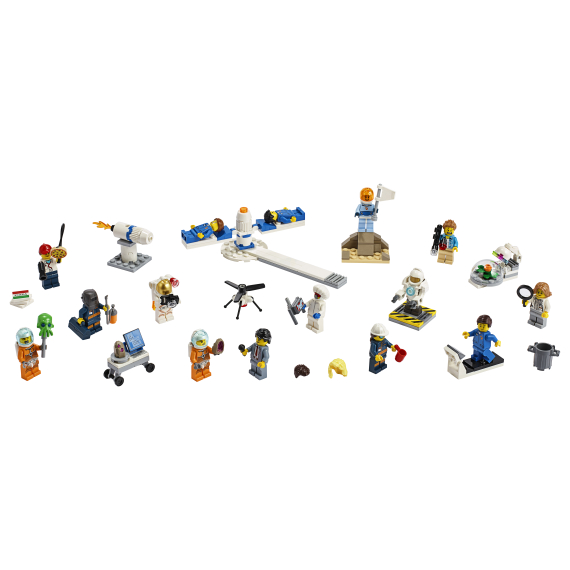 LEGO® City 60230 Space Port Sada postav – Vesmírný výzkum                    