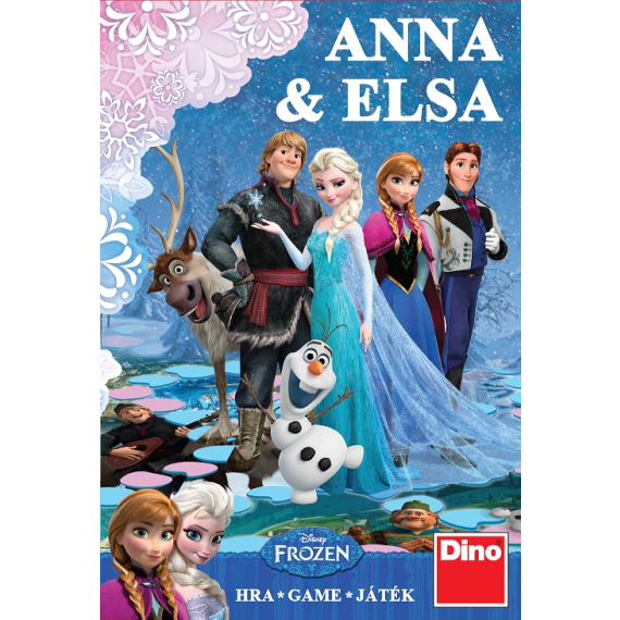 Společenská hra Anna a Elsa                    