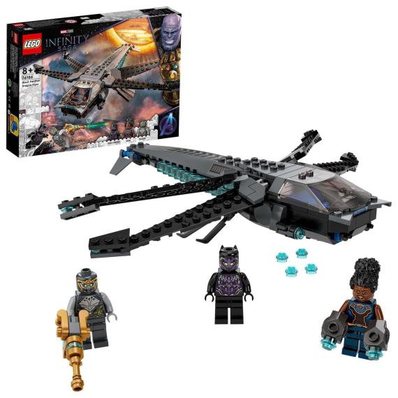 LEGO® Super Heroes 76186 Black Panther a dračí letoun                    