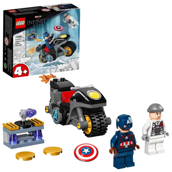 LEGO® Super Heroes 76189 Captain America vs. Hydra                    