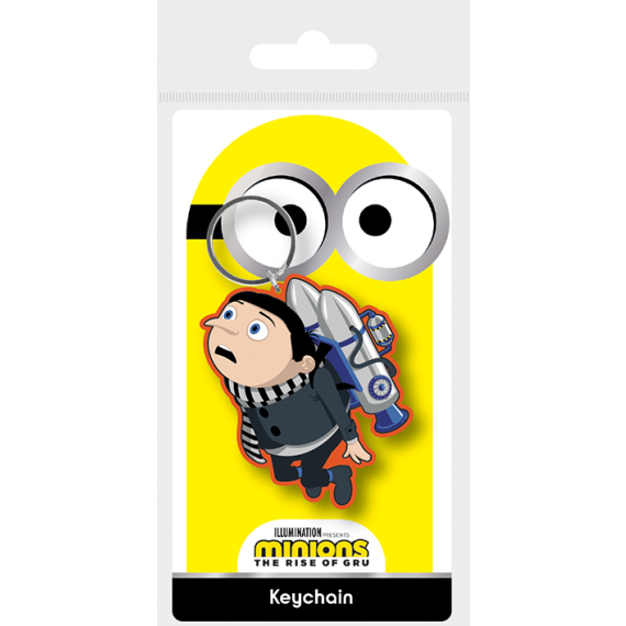 Klíčenka gumová, Mimoni - Gru Jetpack                    