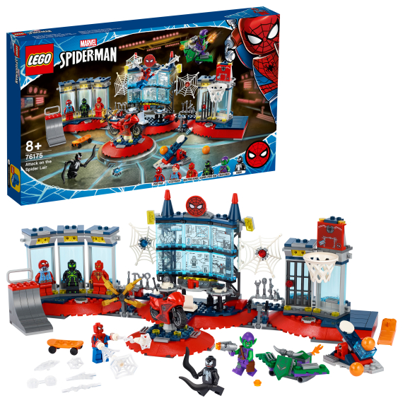 Lego Super Heroes Útok na pavoučí doupě                    