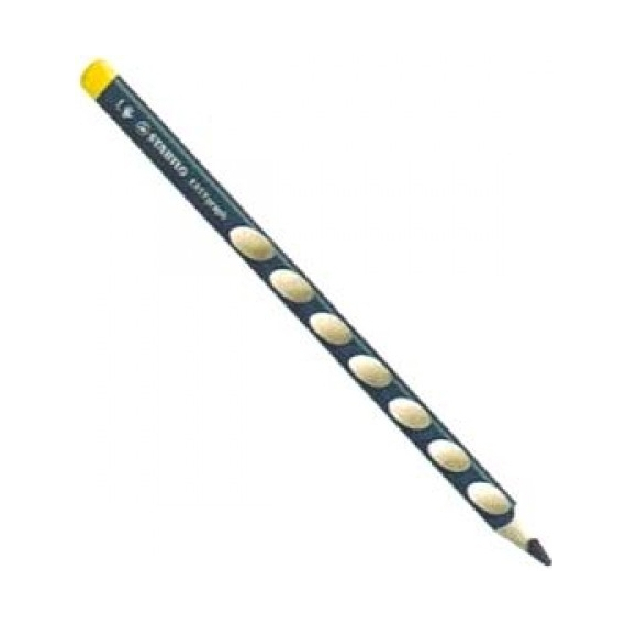 E-shop Ergonomická grafitová tužka pro leváky - STABILO EASYgraph petrolejová - 1 ks - Stupeň tvrdosti HB