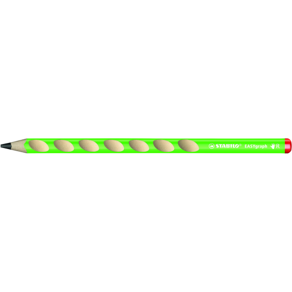 E-shop Ergonomická grafitová tužka pro praváky - STABILO EASYgraph zelená - 1 ks - Stupeň tvrdosti HB