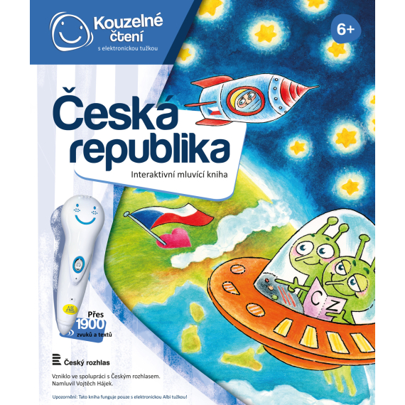 Kouzelné čtení Kniha Česká republika                    