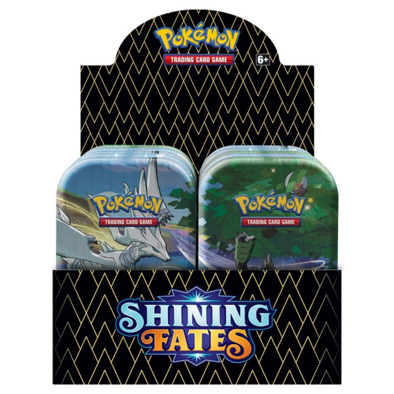 Pokémon Nintendo Shining Fates Mini Tin Celebi &amp; Shiny Rilla                    