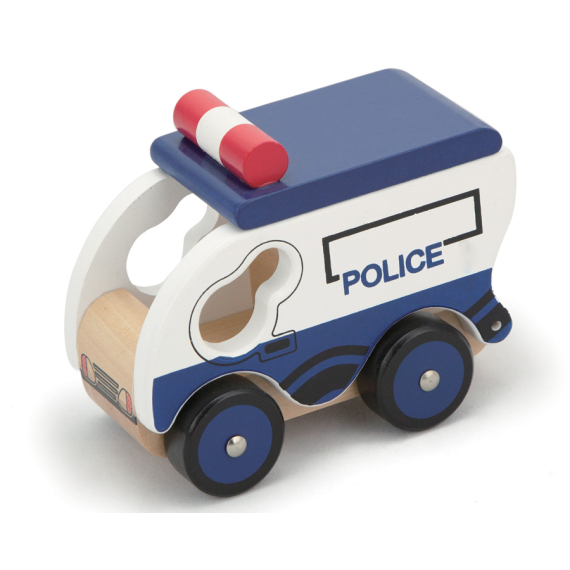 Policejní vůz dřevěný                    